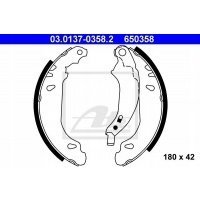 тормозные колодки ate 03.0137 - 0358.2 renault clio