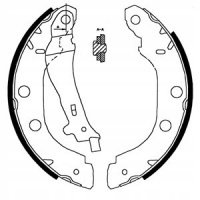 тормозные колодки delphi nissan kubistar