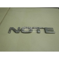 Эмблема на крышку багажника Nissan Note (E11) (2006 - 2013) 908929U000