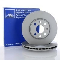 ate диски передние touareg i 02 - 10 ii 10 - 330мм крк