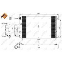 радиатор кондиционера nissan qashqai j10