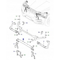 Полоса передний нижний ягуар xe от 2015 новый t2h39615