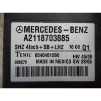 Блок управления подогревом сидений Mercedes R-klasse (W251) Рестайлинг 1 2007 - 2010 2008 2118703885,