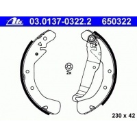 челюсти тормозной opel astra 98 - , vectra 95 -