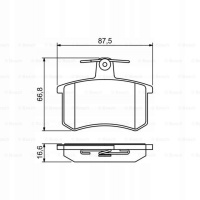 колодки тормозной альфа ромео 164; audi 100 , 200 , 80