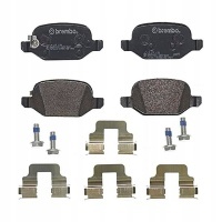 колодки тормозной brembo fiat: 500l 351_ , 352_