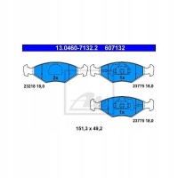 колодки тормозной ate fiat: palio 178bx , albea 178