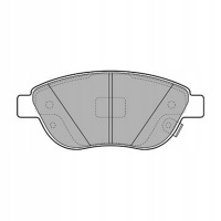 колодки тормозной delphi fiat: 500l 351_ , 352_