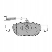колодки тормозной delphi fiat: marea 185 , 185_