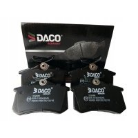 колодки тормозные bmw 5 e60 e61 6 e63 e64 задний daco