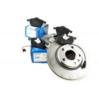 диски + колодки передние volkswagen passat b5 1.6 1.8 280мм