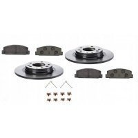 brembo тормозной тормозные колодки задние mazda 6 premacy