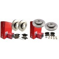 Тормозные колодки brembo спереди и сзади audi a4 b8 314мм