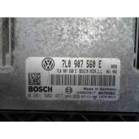Блок управления ДВС Volkswagen Touareg I Рестайлинг (7L) 2007 - 2010 2008 7L0907560E,