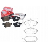 комплект - комплект тормозной колодок [brembo]