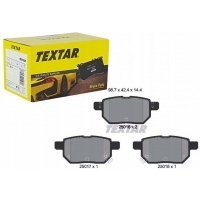 textar колодки тормозной задняя 2501601