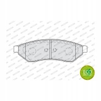 колодки тормозной ferodo chevrolet: evanda , epica