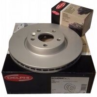 Delphi тормозные диски + колодки передняя форд mondeo mk4 galaxy