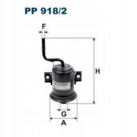 filtron pp918 / 2 топливный фильтр