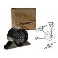 mitsubishi кольт ca 91 - 95 подушка двигателя задняя