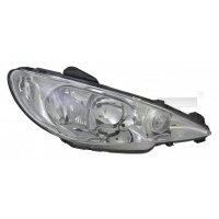 фара фонарь tyc peugeot 206 sw 2e / k