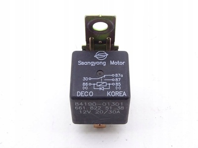 8419001301 ssangyong kyron реле деко 12v 84190 - 01301
