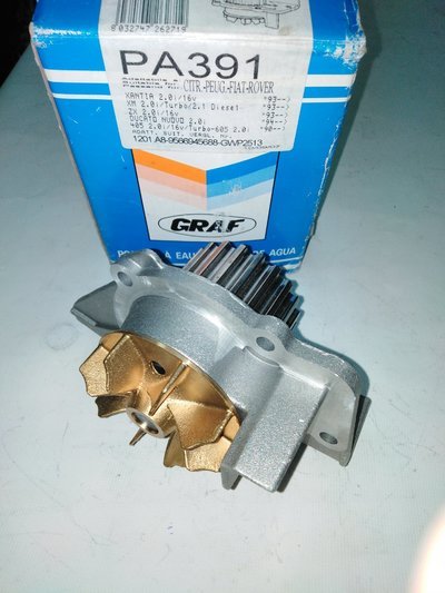 PA391 водяной насос graf citroen fiat peugeot