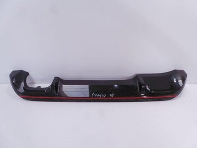 86612G6300 kia picanto 3 2018 диффузор спойлер бампера задн.