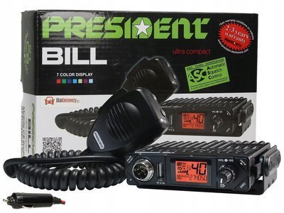 радио cb president bill мини asc маленькие usb - 10см a6p