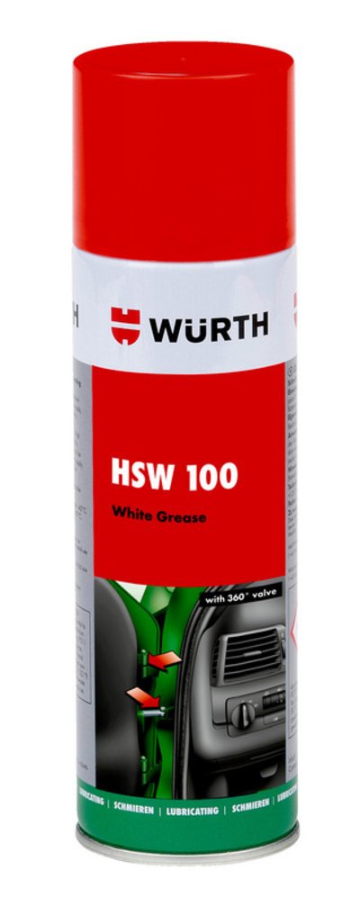 Wurth белая смазка полутвердых hsw - 100 для автомобиля
