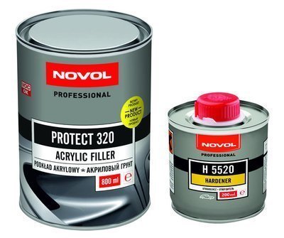 Novol protect 320 грунт акриловый 0 , 8 л + 0 , 2 л p3