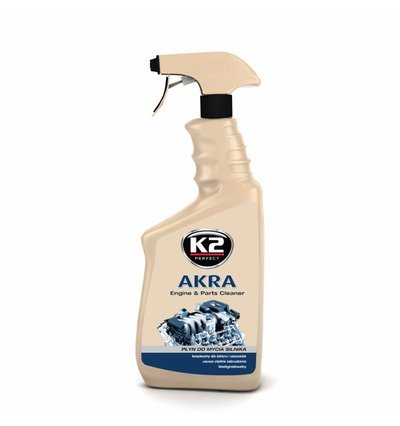 K2 akra 770 мл жидкость для мытья двигателя двигателей