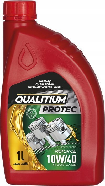 масло полусинтетическое qualitium protect 10w - 40 1л