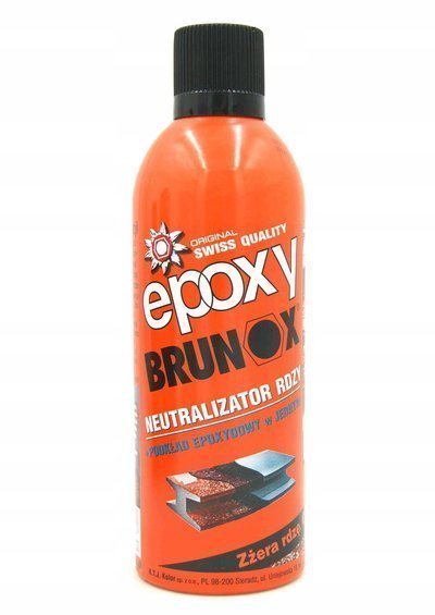 Brunox epoxy spray 400 мл средство от ржавчины и грунт