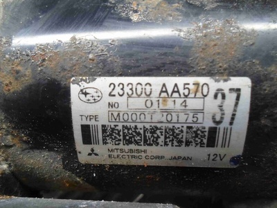 23300AA570 Стартер Subaru Impreza III (GE,GV,GH,GR) 2007 - 2011 2010 ,