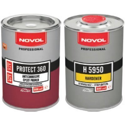 Novol protect 360 антикоррозионный эпоксидный 800ml + 800ml