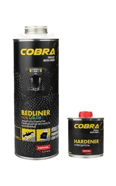 Novol cobra грузовик bedliner защитное покрытие цвет