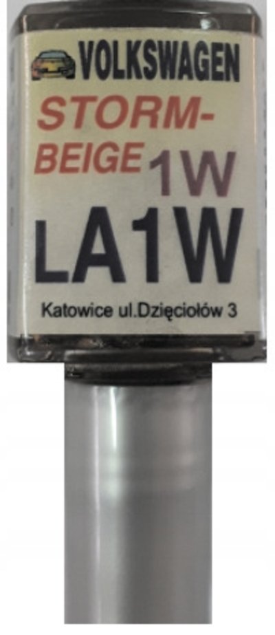 Volkswagen la1w 1w stormbeige лак zaprawka рис ара
