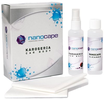 Nanocape для кузова покрытие кварцевая водоотталкивающая