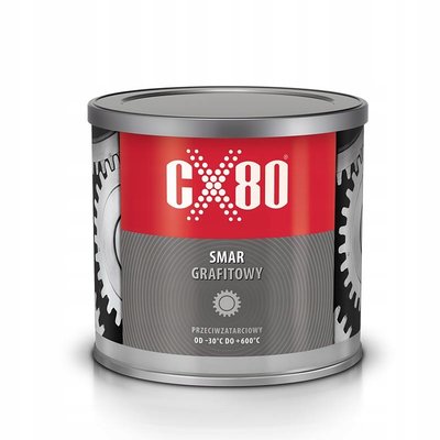 Смазка темно - серый cx80 банка смазочные материалы графит 0 , 5 кг