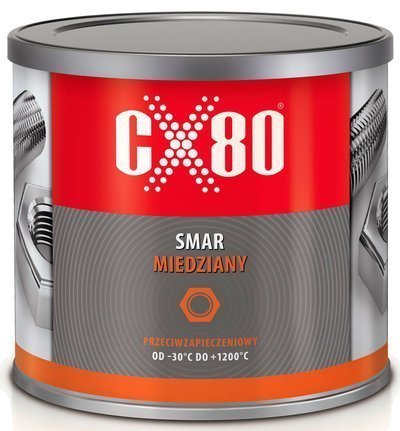 Cx80 смазка медная 500g большое содержание меди.