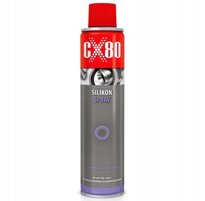 Cx80 силиконовый спрей бесцветный для резины , пластика 0 , 3 л