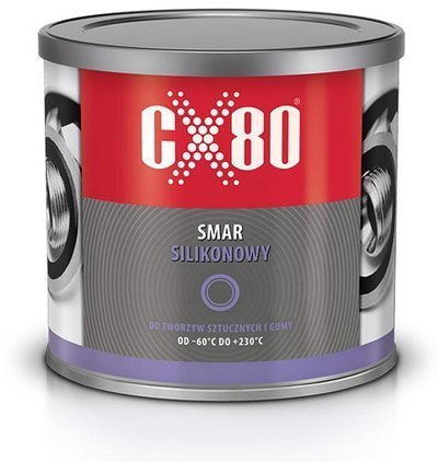 Силиконовая смазка бесцветная коробка 500g cx80