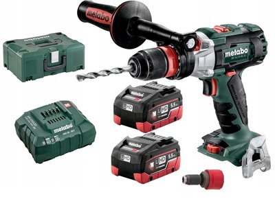 Дрель - шуруповерт metabo sb 18 ltx bl q и 2x5 , 5а