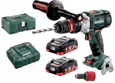 Metabo sb 18 ltx bl q и ударная дрель 2x4 , 0ah