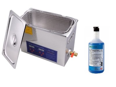 Мойка ультразвуковая ванна 6l 500w + корзина + жидкость