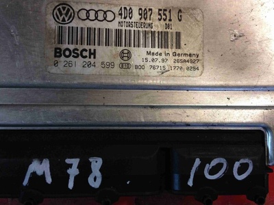 4D0907551G Блок управления двигателем (ДВС) Audi A6 C5 1998