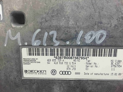 4E0035729A Блок управления (другие) Audi A6 C6 2003