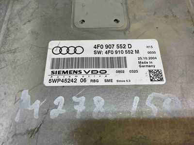 4F0907552D Блок управления двигателем (ДВС) Audi A6 C6 2005