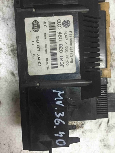 4B0820043F Блок управления печки/климат-контроля Audi A6 C5 2000